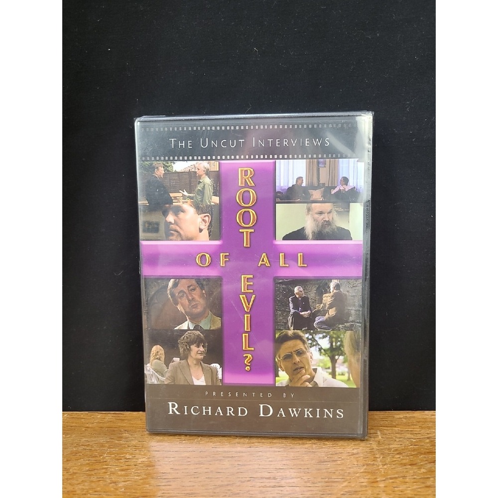 Root Of All Evil? The Uncut Interviews Dvd Presented by‎ Richard Dawkins 3 Disc